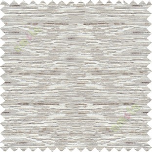 Brown beige horizontal thread lines poly main curtain designs